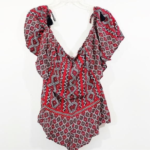 NEW Revolve Ale by Alessandra Gerarda Romper Red - Picture 5 of 10